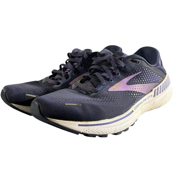 Brooks Shoes - Brooks Adrenaline GTS 22 Women’s Running Shoes Purple Athletic Sneakers Size 11B
